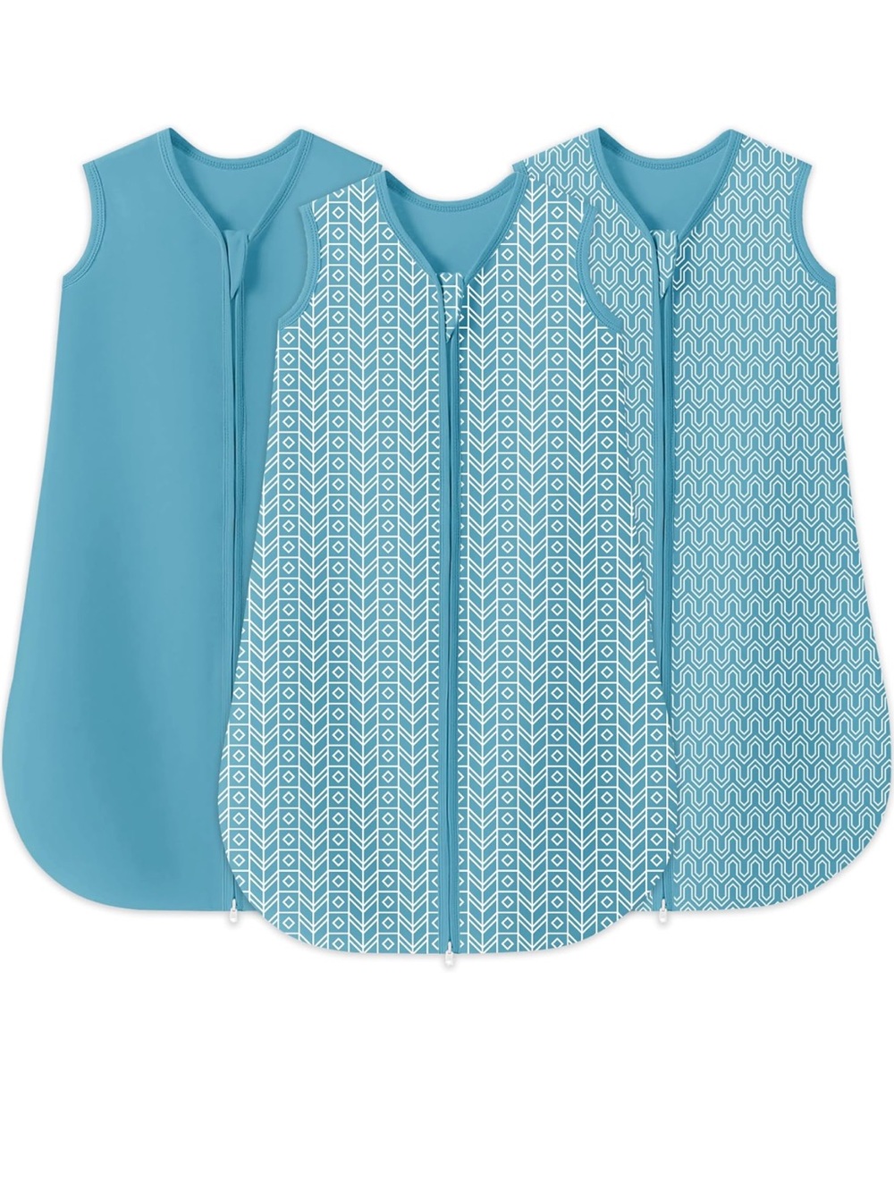 Baby Zip Sleep Sack Cotton Bundle 0.5 TOG 12-18m
